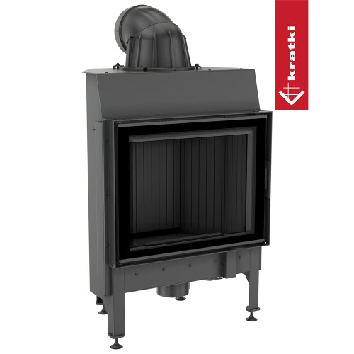 Krbová vložka Kratki NADIA 10kW černé obložení Termotec